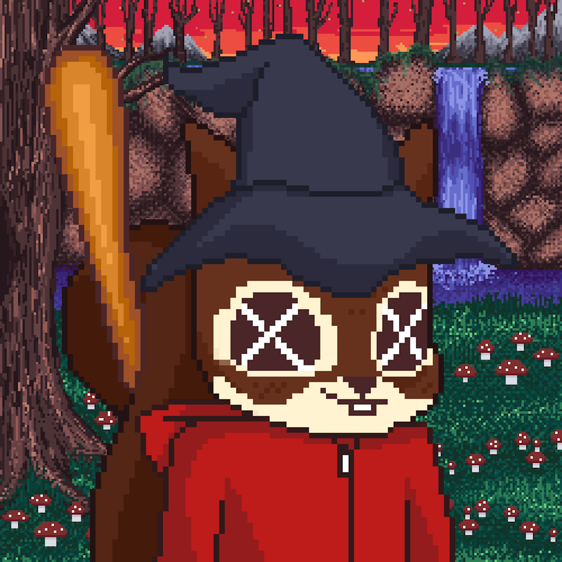 Pixel Squirrels #53